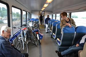 Fietsen in de trein